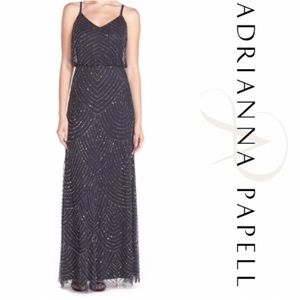 Adriana Papell Art Deco Gown
